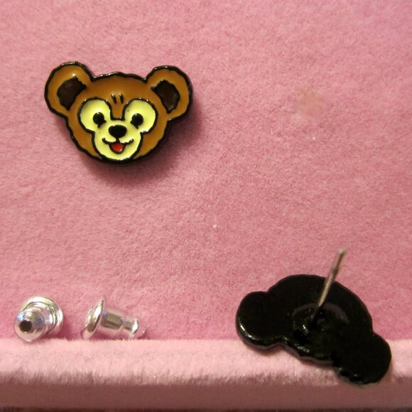 Duffy Bear Earrings~Hypoallergenic - Picture 3 of 4